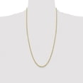 thumbnail image 4 of Primal Gold 10 Karat Yellow Gold 3mm Semi-solid Rope Chain, 4 of 4