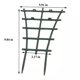 thumbnail image 4 of Soporte de plástico para plantas - Estante apilable para enredaderas de tomate y pepino, paquete de 1, 4 of 5