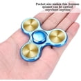thumbnail image 4 of Fidget Spinner Toy Ultra Durable Stainless Steel Bearing High Speed Precision Metal Material Hand Spinner Focus Anxiety Stress Relief Boredom Killing-, 4 of 5