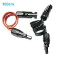 thumbnail image 1 of Lefu 1000V Compatible SolarCable CasementBushing Flexible Flat with Plug and Coupling, 1 of 9