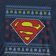 thumbnail image 2 of Superman Ugly Christmas Logo Unisex Adult Crewneck Sweatshirt, 2 of 5