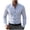 Sky Blue, variant on Lenpel Men's Button down Shirts Collared Slim Long Sleeve Shirts Office Dress Shirts Business Casual Work Shirts with Pocket