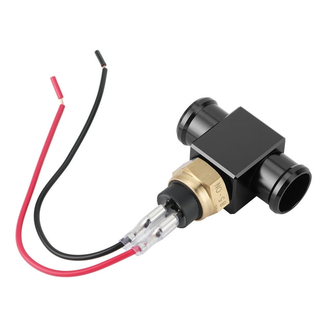 Motorcycle Water Temperature Sensor, Thermostat Water Temperature Switch Radiator Coolant Fan Temp Sensor for Motorcycle ATV Off Road Vehicle