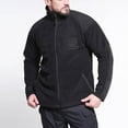 thumbnail image 6 of CHEEREAM Men's Gen Iii Fleece Jacket Full Zip Lightweight Outdoor Hiking Jackets Warm Winter Coats with Pockets Black XXL, 6 of 8