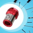 thumbnail image 4 of Destornillador Anillo Magnético Potente Imán Antideslizante Soporte para Puntas Tornillo (Rojo), 4 of 8