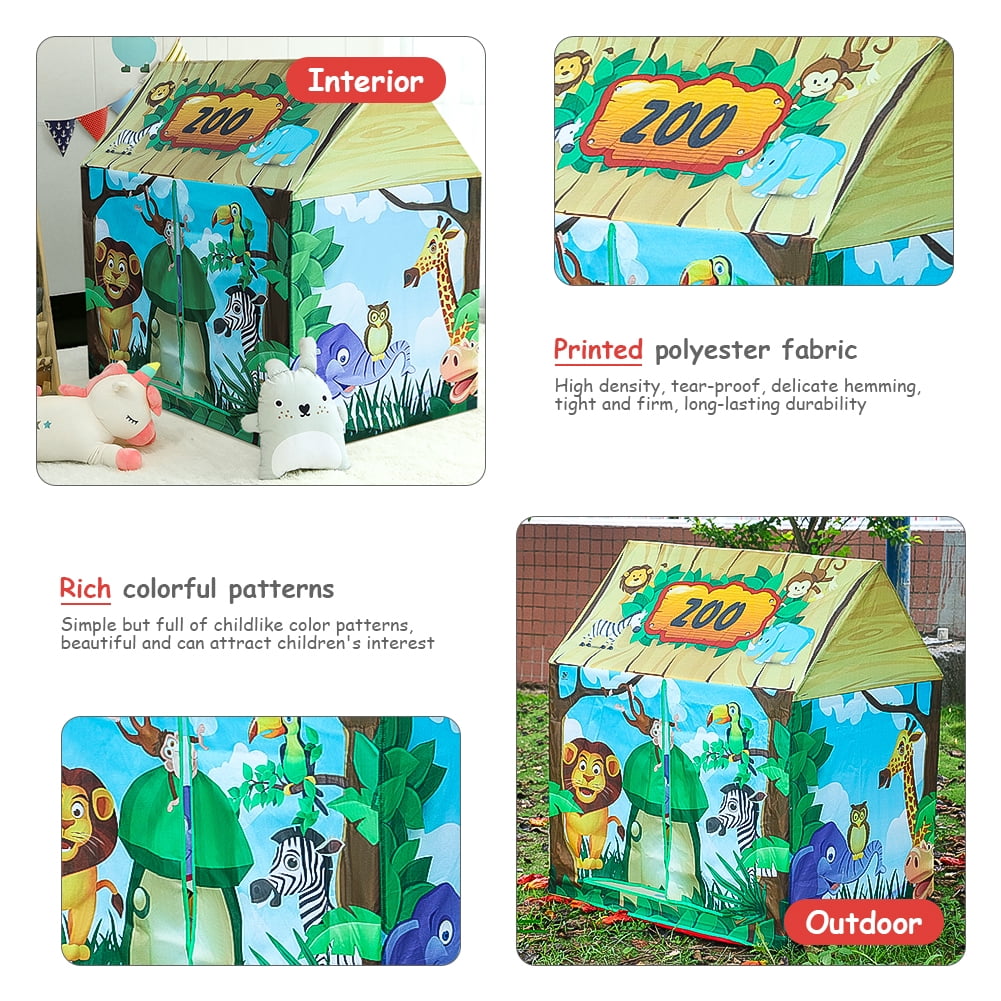 Kepooman Play Tent for Kids, Indoor Playhouse Tents with Lifelike House Design, Birthday and Christmas Toy Gift for 3, 4, 5 and 6 Year Old Children Kepooman Play Tent for Kids, Indoor Playhouse Tents with Lifelike House Design, Birthday and Christmas Toy Gift for 3, 4, 5 and 6 Year Old Children