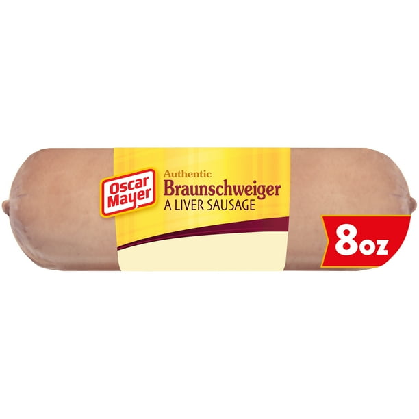 Oscar Mayer Braunschweiger A Liver Sausage, 8 oz Sausage