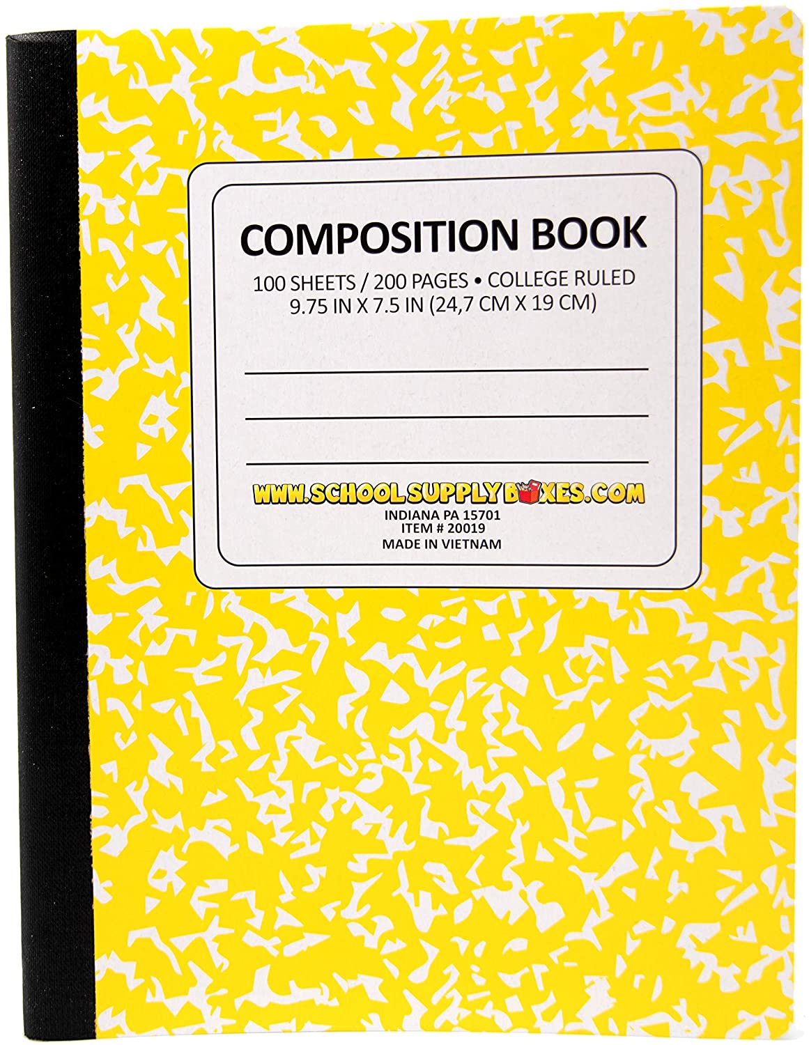 School Supply Boxes Composition Notebooks, 5-Pack photo 5
