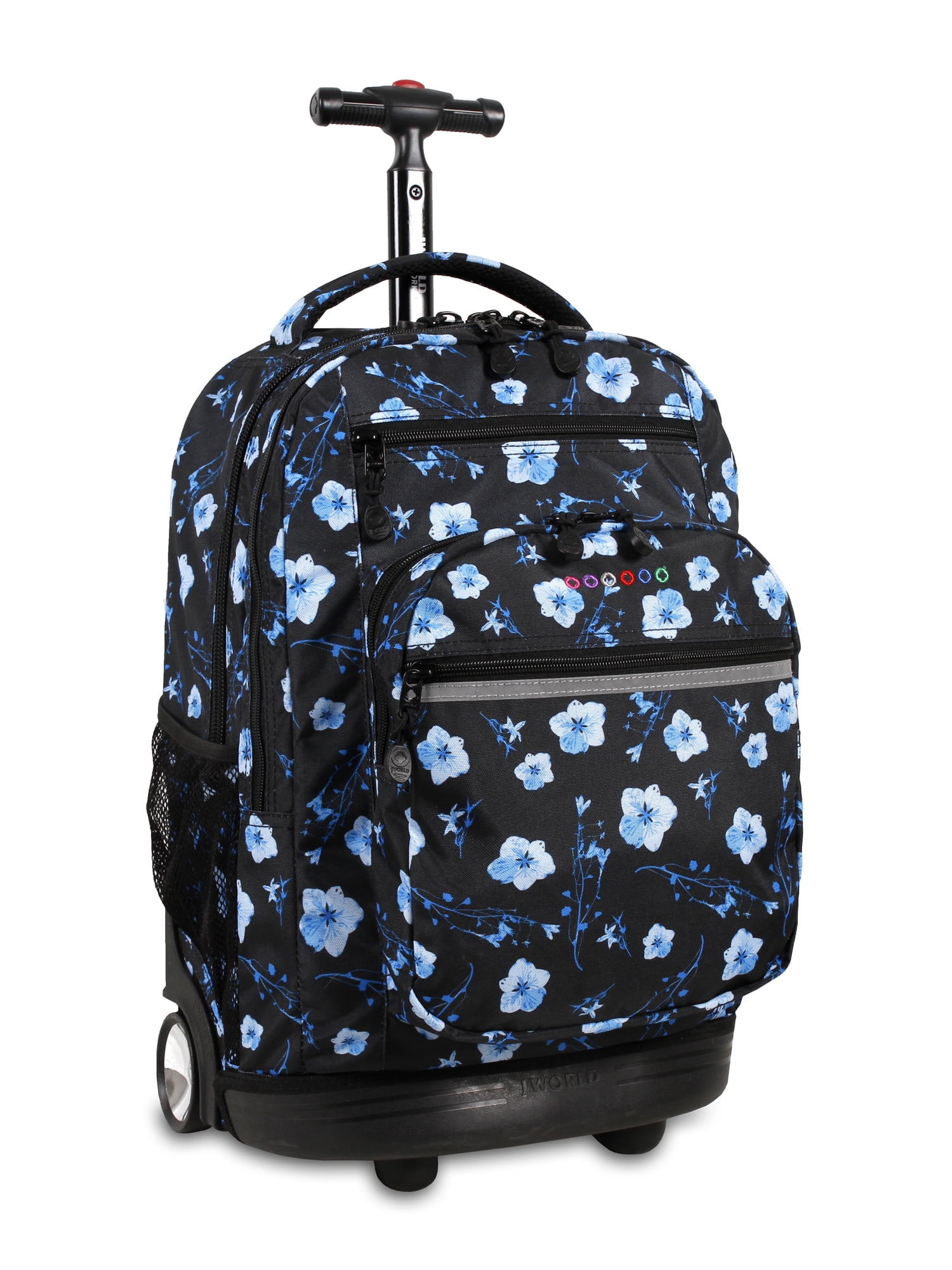 J World Sundance Laptop Rolling Backpack Night Bloom Brickseek