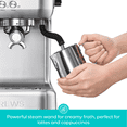 thumbnail image 6 of CASABREWS 5700Pro 20 Bar Espresso Machine with Grinder,Barista Semi-Automatic Coffee Machine for Latte & Cappuccino with LCD Display and Milk Frother Steam Wand,Stainless Steel Coffee Maker,, 6 of 9