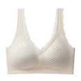 thumbnail image 3 of Comfortable Seamless Full Coverage Bra For Women Wireless Bras With Soft Support Regular And Plus Size Size E Bras for Women Padded Bra No Underwire 36ddd Sports Bras for Women Sports Bras for Women, 3 of 4