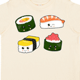 thumbnail image 4 of Inktastic Sushi with Faces Boys or Girls Toddler T-Shirt, 4 of 5