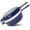Blue, variant on Enameled Cast Iron Dutch Oven, Soup Pot with Self-Basting Lid for Even Cooking, Thermal Circle Design for Stovetop, Oven, Grill & BBQ