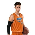 thumbnail image 2 of Zone Reversible Basketball Jersey, Adult Large, Royal and White, 2 of 2