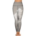 thumbnail image 2 of Vintage Cloudscape Art Print Leggings Jogger Pants Women's Tights Womens Leggings, 2 of 6