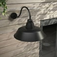 thumbnail image 4 of Aiwen Black Wall Lamp Goose-neck Modern Home Industrial Rustic Wall Sconce, 4 of 10