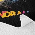 thumbnail image 5 of Feelyou Graffiti Handball Quilt King for Boys, Splash Basketball Dripping Sport King Coverlet Set, 3 Pieces, 5 of 7