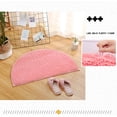 thumbnail image 4 of WIFORNT Semi Circle Anti-slip Mat, Half Moon Bathroom Bedroom Rug, Outdoor Indoor Door Kitchen Mat, 4 of 8