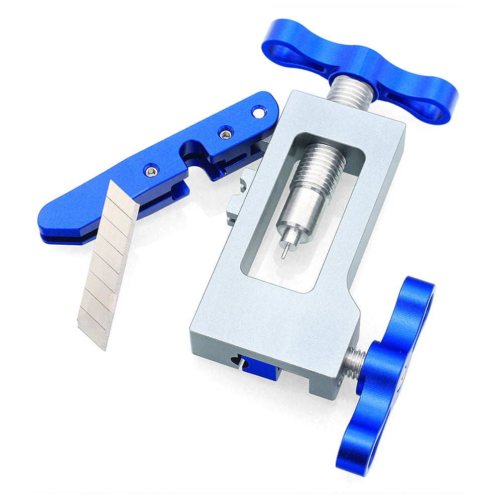 Durable Bicycle Needle Driver with Hose Cutter Easy to Use Aluminum Alloy