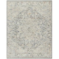 Mark&Day Area Rugs, 2x4 Darnetta Traditional Denim Beige Area Rug (2'4" x 3'9")