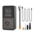 thumbnail image 4 of Compresor de Aire para Coche de 100 W y 150 PSI, Bomba de Aire Eléctrica Portátil, Inflador de Neumáticos para Motocicleta y Bicicleta., 4 of 5