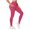 Hot Pink, variant on ibuvkizy Tummy Control Jeggings with Pockets for Women Workout Leggings Fitness Sports Running Yoga Athletic Pants Wine,S