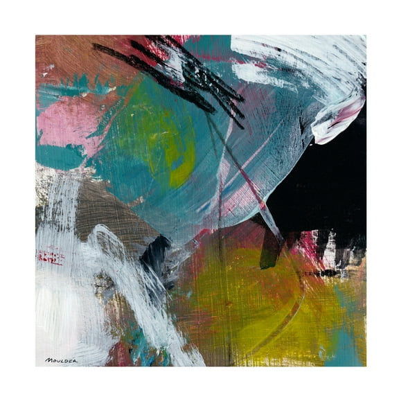 Canvas Wall Art - Kim Moulder 'Gaining Ground' Wall Art for Living Room, Bedroom, or Office Décor by Trademark Fine Art - 14 x 14 Inches