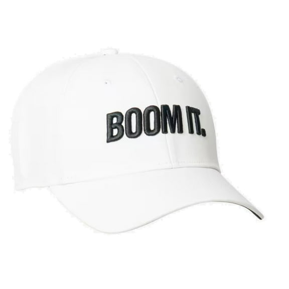 Bridgestone Boom It Cap (White, Adjustable) Golf Hat 2025 NEW