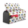 thumbnail image 3 of Daiia French Bulldog With Coffee Cup Mailbox Cover , Magnetic Welcome Mailbox Wraps Post Letter Box Cover for Garden Yard Home Decor-25.5x21 in, 3 of 9