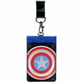 thumbnail image 3 of Marvel Captain America Shield Symbol ID Card Holder Lanyard, 3 of 3