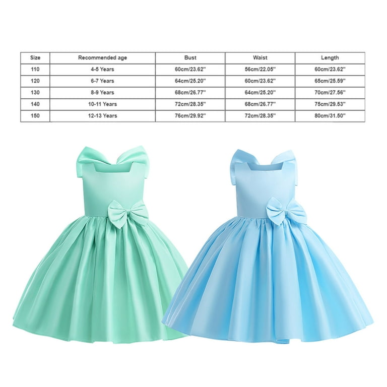 ZHAGHMIN Easter Dresses for Little Girls Girls Princess Dress Baby One Year Old Baby Dress Birthday Piano Winter Dress Frock Baby Daisy Dress for Girls Dress Girls Kids Girls Dresses Size 6