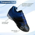 thumbnail image 2 of Vizari Liga Indoor Football Shoes for Kids | 100% Synthetic and Machine Washable Indoor Cleats with Rubber Sole | Durable and Comfortable for Boys and Girls | Ideal for Indoor Soccer and Futsal, 2 of 6