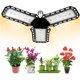 thumbnail image 4 of Bombilla LED de cultivo con luces de cultivo plegables de espectro completo para plantas de interior, verduras, invernadero y cultivo hidropónico, lámpara de cultivo con lente protectora | Enchufe, 4 of 8