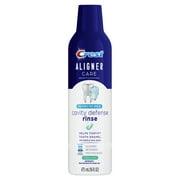 Crest Aligner Care Cavity Seal Oral Rinse Mouthwash, Fresh Mint, 16 fl oz