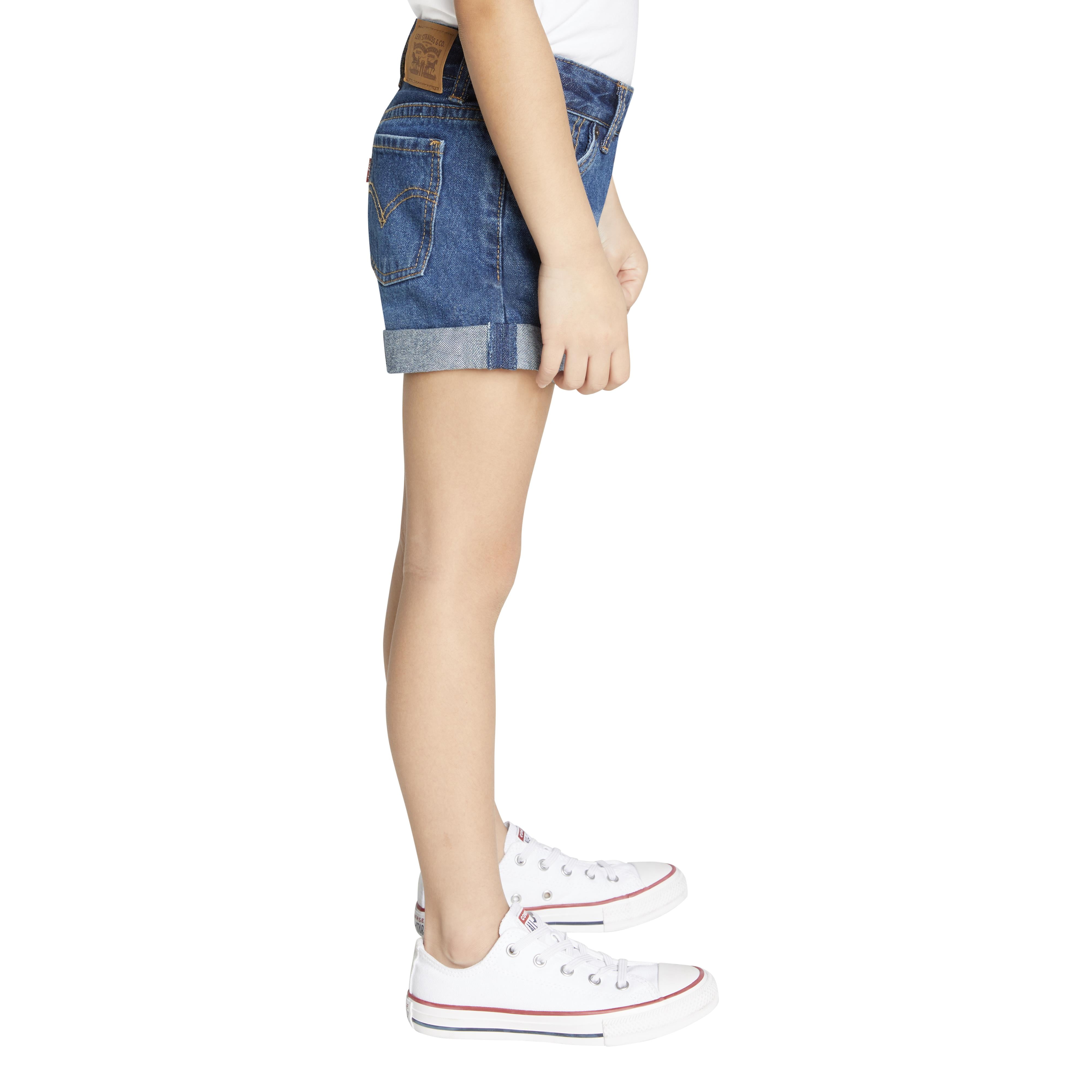 Levi's Girls' Girlfriend Denim Shorty Shorts, Sizes 4-16