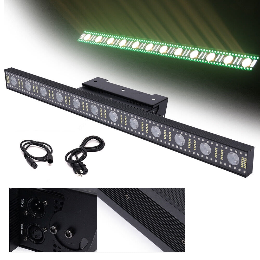 Stage Light Bar 3 in 1 LED RGB Beam Wash Light Bar 40" 120w DJ Wash Light DMX