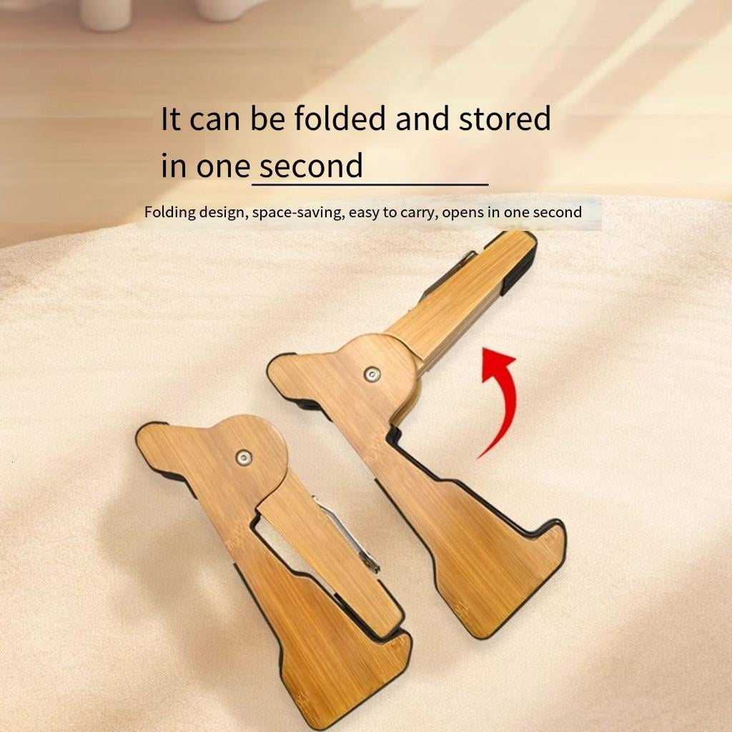 Wood Folding Acoustics Guitar Stand Adjustable Floor Guitar Holder Portable Musical Instrument Stand Enduring