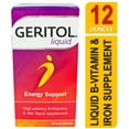 Geritol Liquid Energy Support BVitamins 12 oz (Pack of 3)