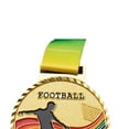 thumbnail image 4 of Medallas Juegos Fútbol Al Aire Libre Ganador Premio Cobre Plata Dorada Recompensas, 4 of 9