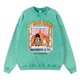 thumbnail image 3 of Sudadera holgada de algodón con capucha suave y de gran tamaño para hombre, ropa de sociedad, estilo vintage, desgastada, con lavado y transporte de un gato, 3 of 5