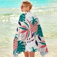 thumbnail image 6 of MOAOASPER Beach Towel Oversized, Sandproof Lightweight Microfiber Beach Towels, Soft Quicks Dry Beach Blanket with Printing Pattern for The Seaside Beach Swimming Pool, 29x59 Inches, 6 of 6