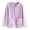 W9-Purple, variant on Textilo Women's Flannel Bed Jackets Long Sleeve Button Down V Neck Jacket with Pockets Fuzzy Fleece Jacket Coat Cozy Soft Lounge Warm Fall Winter 2026 Outerwear,Pink L