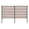 thumbnail image 3 of 2-Panel Air Conditioner Fence Outdoor Rectangular Privacy Fence Panel 130*98.5cm, 3 of 12