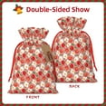thumbnail image 2 of Pofeuu Tomatoes Print Burlap Bags with Drawstrings Drawstring Gift Bags Pouch Bag for Thankgiving Birthday Party Gift Wrapping Treats and Party Favors-Medium, 2 of 9