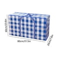 thumbnail image 3 of Large Waterproof Christmas Tree and Wreath Storage Bag with Sturdy Handles, Holiday Decoration Organizer for Garages, Attics, Clothing, and Toy Storage, 31.5x23.6x7.8 Inches, 3 of 7