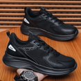 thumbnail image 3 of XIMIN Women’s Orthopedic Walking Shoe Pain Associated with Prolonged Standing or Walking Arch Support Wide Shoes Free Custom Orthotic Lightweight Footwear (12.5, Black), 3 of 6