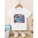 thumbnail image 1 of Girls' Back-to-School T-Shirt - Soft Cotton Tee with Pencils, Backpack for 3rd Grade, First Day of School outfit - Machine Washable, Schoolthemed apparel, Round Neck Tee, Breathable Fabric, 1 of 6