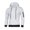 White, variant on WIZUTIZ Men's Pullover Hoodie Solid Color Long Sleeve Soft Sweatshirt With Zipper Pocket Casual Athletic Wear For Fall Winter Streetwear Everyday Fashion Tops For Men