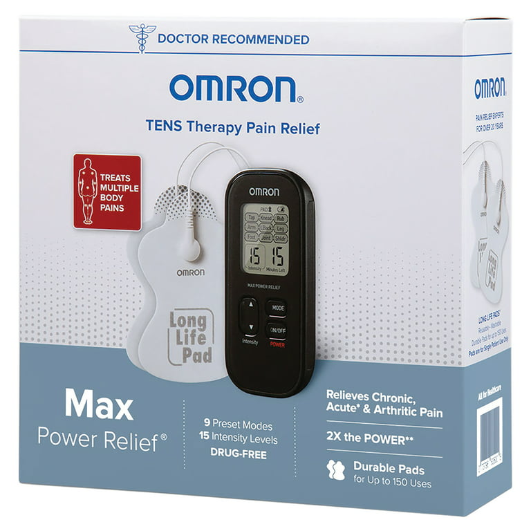 Omron electroTHERAPY Pain Relief Unit Silver PM3030 - Best Buy