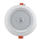 thumbnail image 2 of Luz de noche inteligente Luz de Inducción del cuerpo humano Lámpara LED AC85-265V Spotlight IP52 Impermeable 180 ° Iluminación Corredor Downlight para la luz cálida de la casa 7W Inevent HA011560-02B, 2 of 6